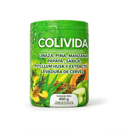 COLIVIDA Mezcla en Polvo con Fibra 450 g