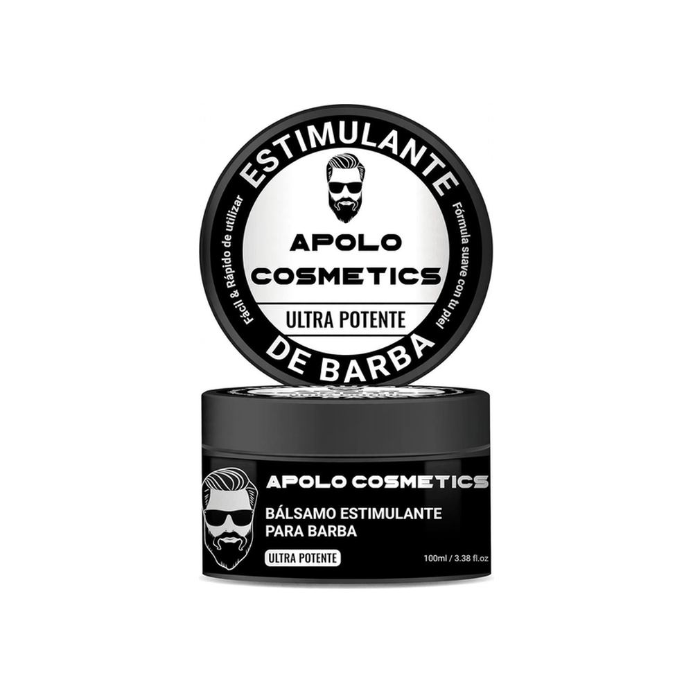Bálsamo para Barba Apolo Cosmetics Pack x2