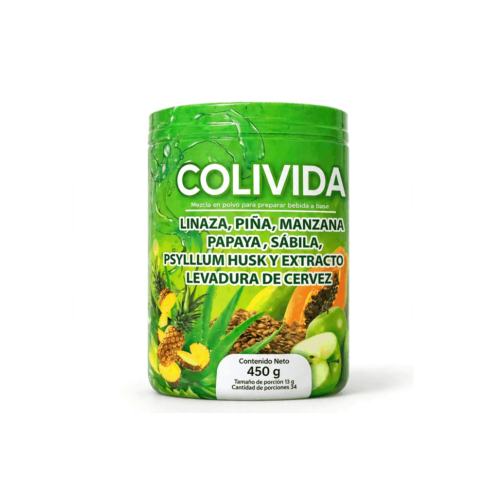 COLIVIDA Mezcla en Polvo con Fibra 450 g